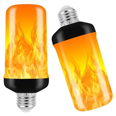 LED крушка с пламък