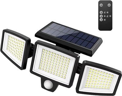 Слънчеви външни светлини 2500LM 210 LED